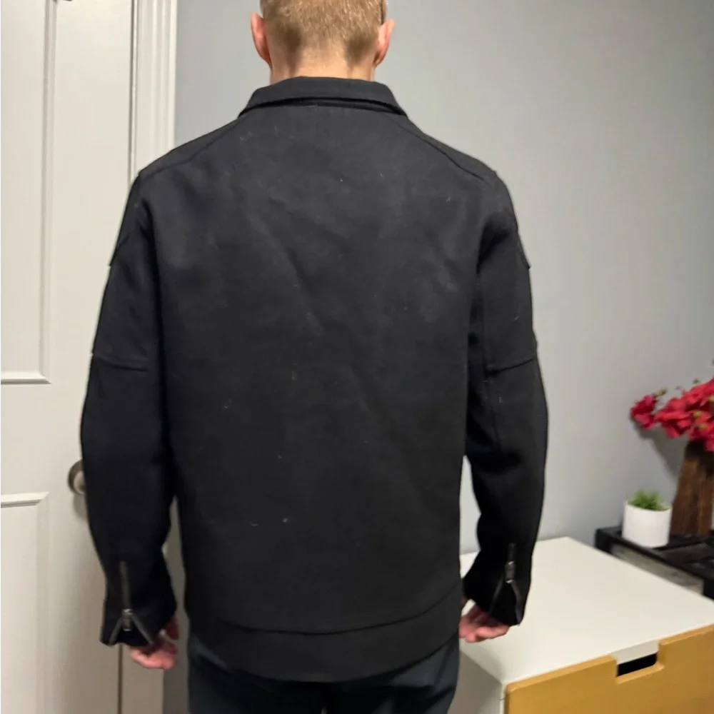 G by Guess Men's Black Zip-Up Sweater - Picture 5 of 8